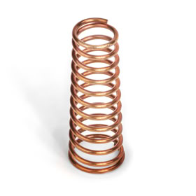 Bild Druckfeder aus Kupfer